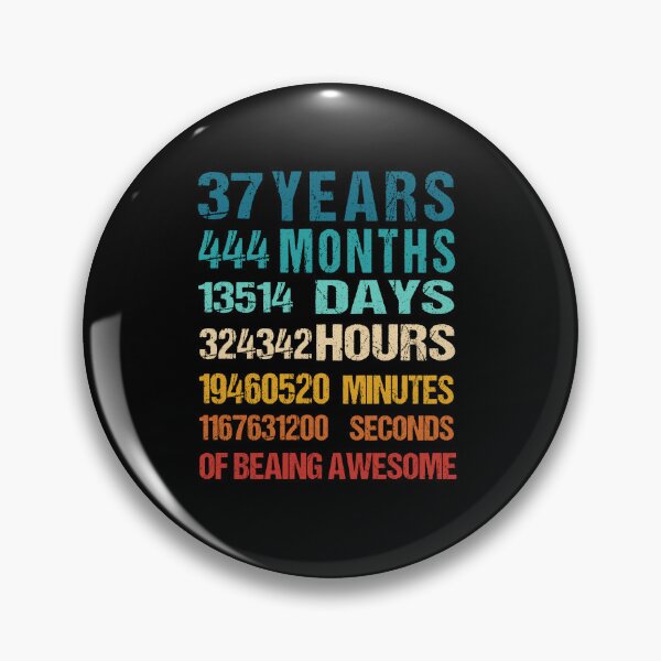 Item preview, 37th Birthday Dad and Mom Shirt 37 Years Old Being Awesome T-Shirt, Gift for birthday party designed and sold by Tidasse ⭐⭐⭐⭐⭐.