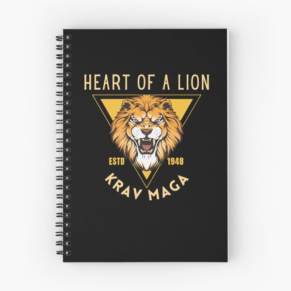 Item preview, Heart Of A Lion Krav Maga designed and sold by LaughingHorseCo.