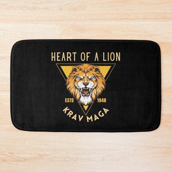 Item preview, Heart Of A Lion Krav Maga designed and sold by LaughingHorseCo.