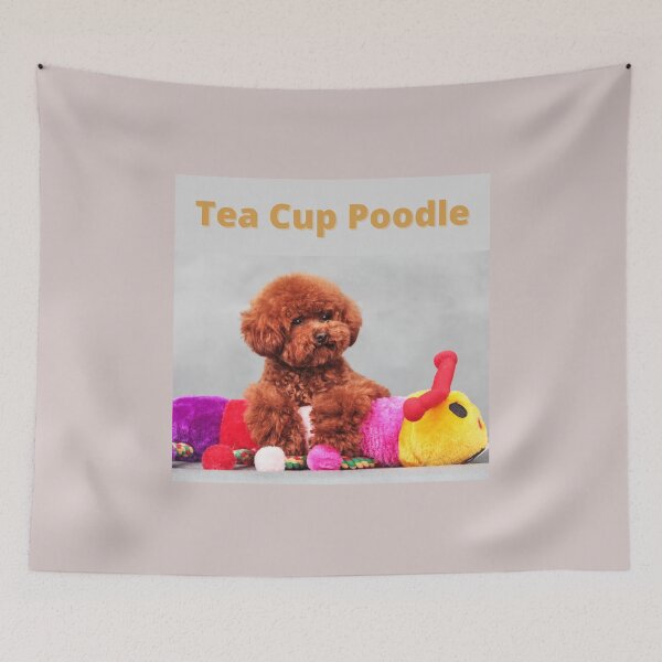 Item preview, Tea Cup Poodle- small as a puppy designed and sold by LGMmugsdesign.