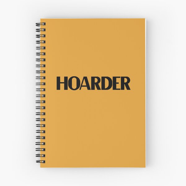 Item preview, Hoarder - Bold Black Text designed and sold by Chubuter.