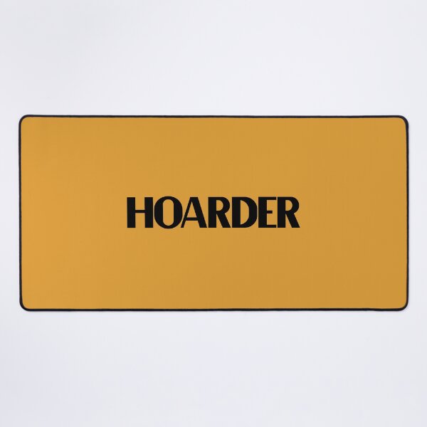 Item preview, Hoarder - Bold Black Text designed and sold by Chubuter.