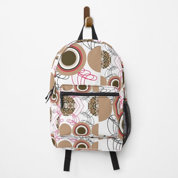 Item preview, Repeating Graphic Pattern | Natural Colors Modern Design | Seamless Pattern | "Inner Circles" designed and sold by The Bubble 1307.