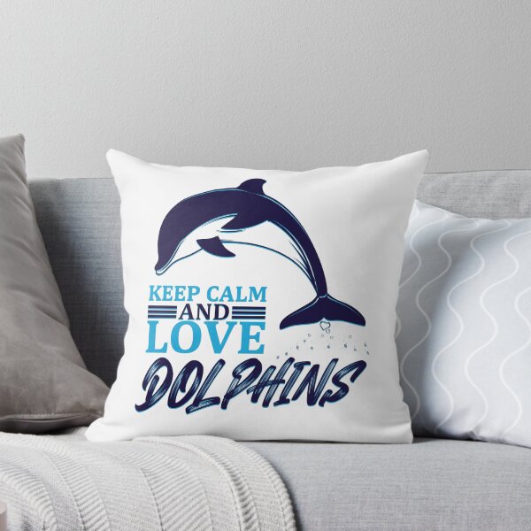 Item preview, Keep calm and love dolphins  designed and sold by TipTopTapo.