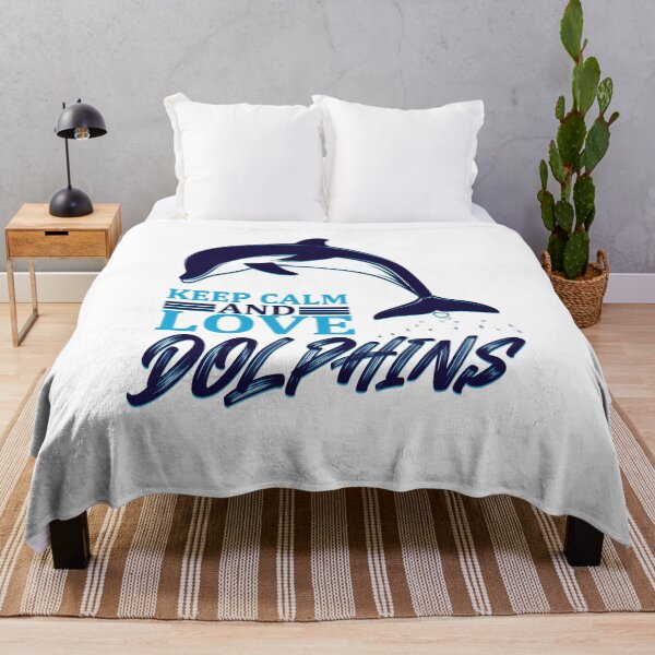 Item preview, Keep calm and love dolphins designed and sold by TipTopTapo.