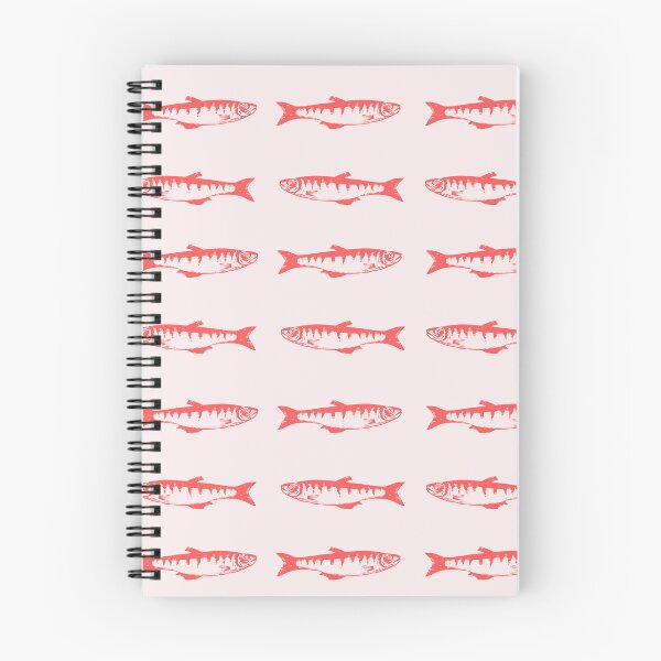 Item preview, Red fish pattern designed and sold by Thegentleshop.