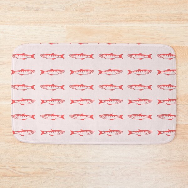 Item preview, Red fish pattern designed and sold by Thegentleshop.