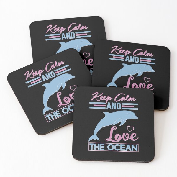 Item preview, Keep calm and love the ocean  designed and sold by TipTopTapo.