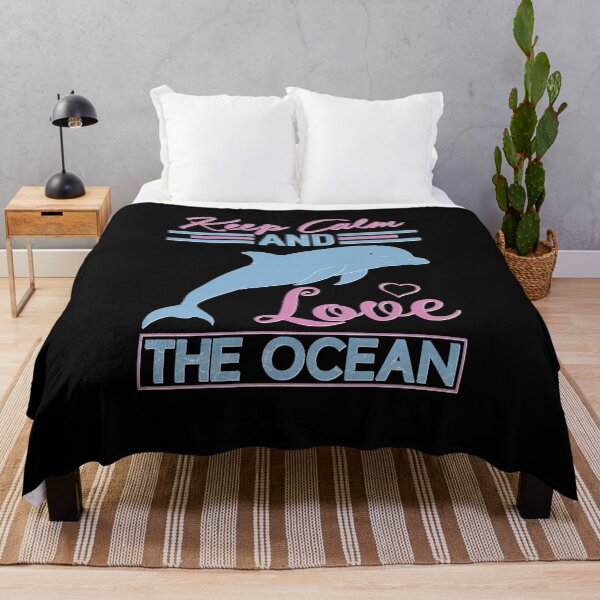 Item preview, Keep calm and love the ocean designed and sold by TipTopTapo.