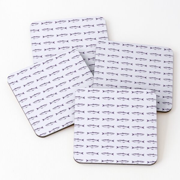 Item preview, Purple fish pattern designed and sold by Thegentleshop.