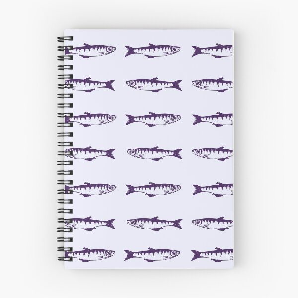 Item preview, Purple fish pattern designed and sold by Thegentleshop.