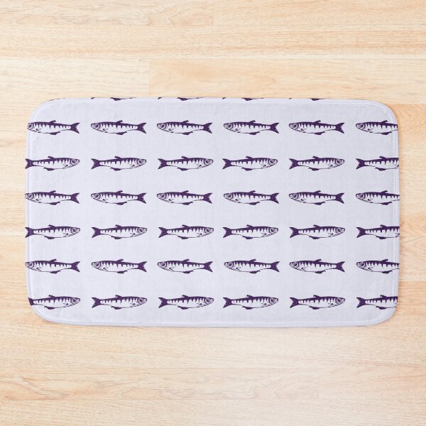 Item preview, Purple fish pattern designed and sold by Thegentleshop.