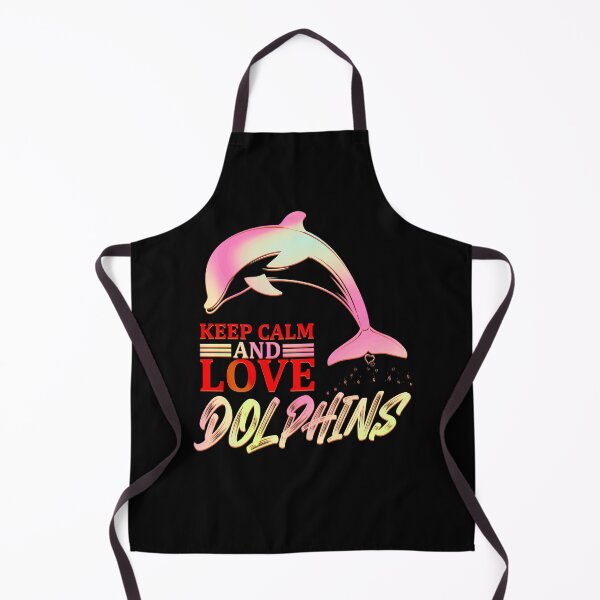 Item preview, Keep calm and love dolphins designed and sold by TipTopTapo.