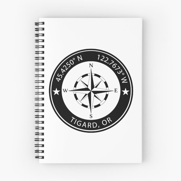 Item preview, Tigard, Oregon Geographical Coordinates designed and sold by TeeOhGraphics.