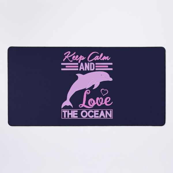 Item preview, Keep calm and love the ocean designed and sold by TipTopTapo.