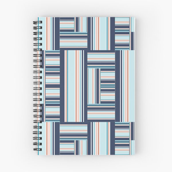 Item preview, Striped Pattern Block | Abstract Design | Modern Seamless Pattern | "Stripes of Blue" designed and sold by The Bubble 1307.