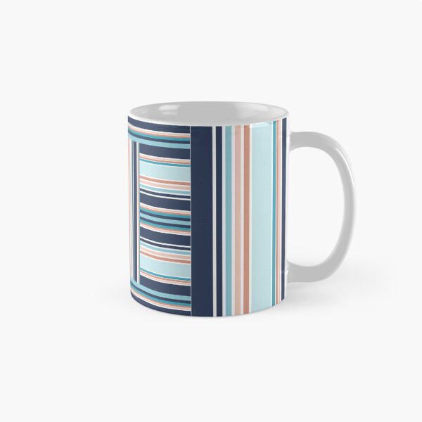 Item preview, Striped Pattern Block | Abstract Design | Modern Seamless Pattern | "Stripes of Blue" designed and sold by The Bubble 1307.