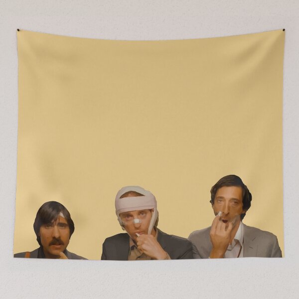 Item preview, The Darjeeling Limited (2007) Dir. Wes Anderson  designed and sold by lecinemaparadis.