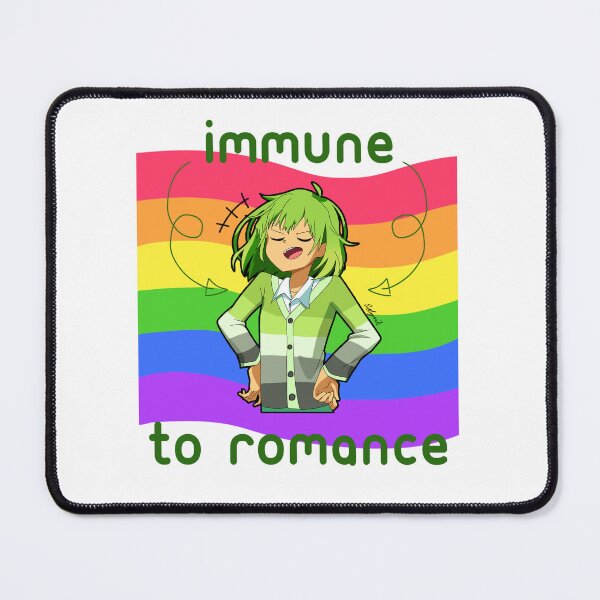 Item preview, Immune to Romance (with rainbow) designed and sold by Suzettey1.
