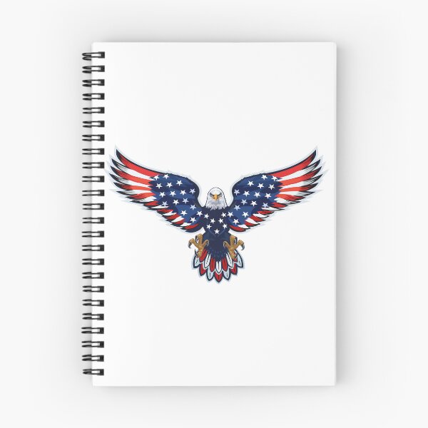 Item preview, Bald Eagle American Flag Pattern designed and sold by DonaldsGraphics.