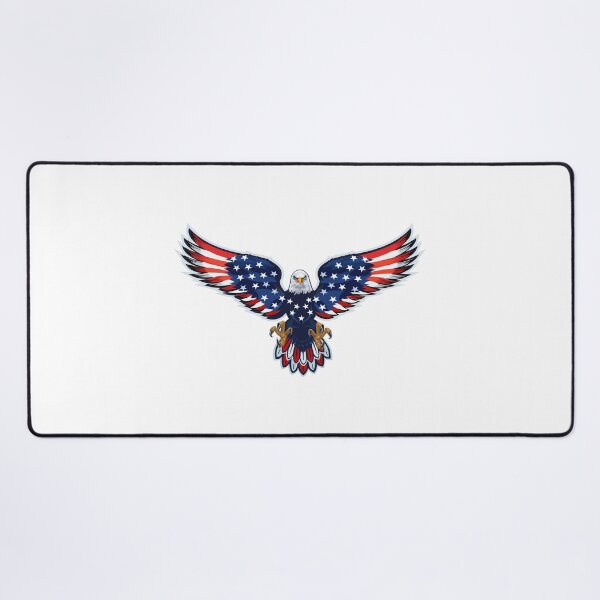 Item preview, Bald Eagle American Flag Pattern designed and sold by DonaldsGraphics.