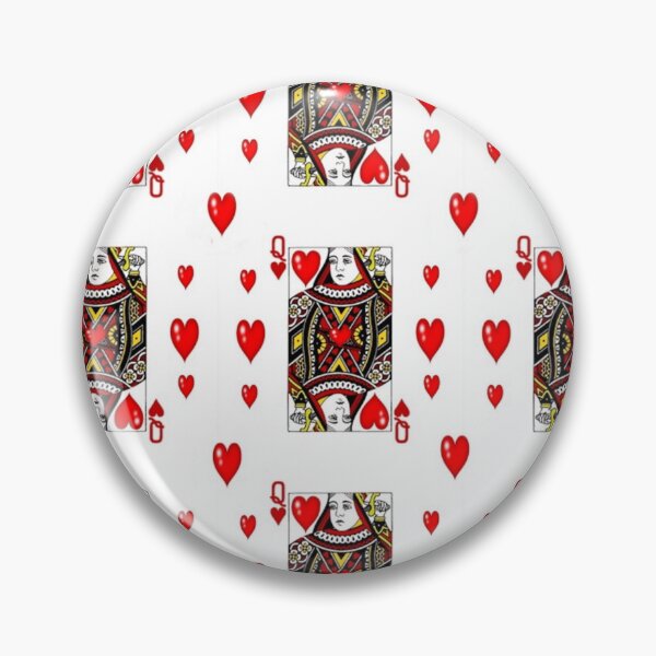 Item preview, CASINO CARDS RED QUEEN OF HEARTS DESIGN designed and sold by sharlesart.