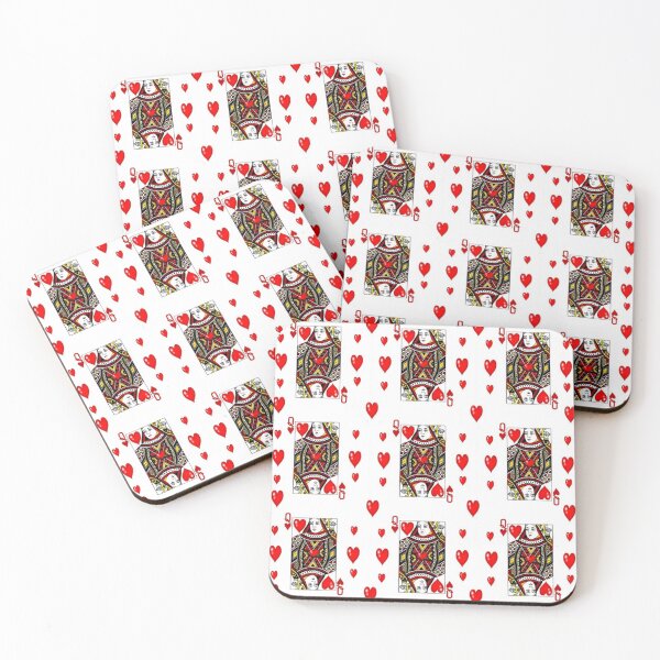 Item preview, CASINO CARDS RED QUEEN OF HEARTS DESIGN designed and sold by sharlesart.