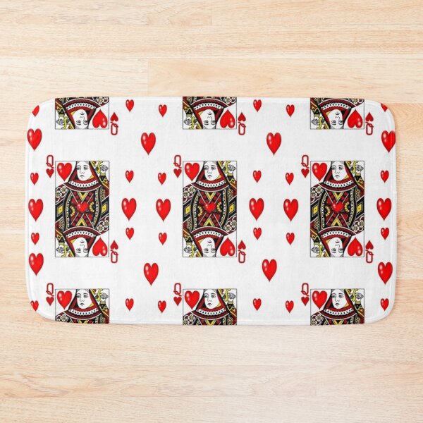 Item preview, CASINO CARDS RED QUEEN OF HEARTS DESIGN designed and sold by sharlesart.
