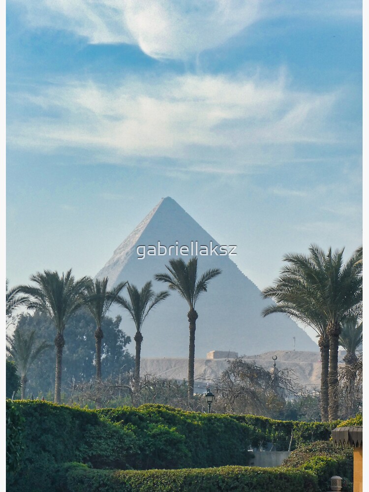Thumbnail 3 of 3, Sticker, The pyramid in Cairo designed and sold by gabriellaksz.