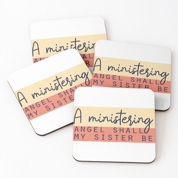 Item preview, A ministering angel shall my sister be designed and sold by Badrart.