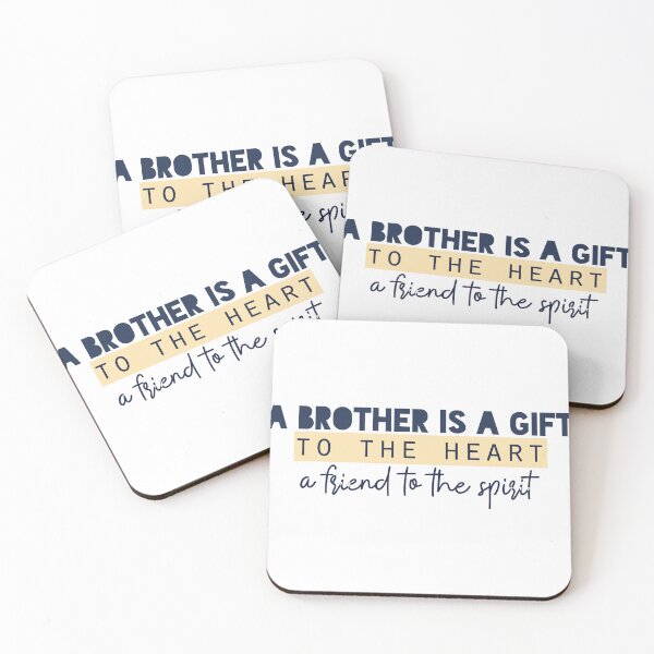 Item preview, A brother is a gift to the heart, a friend to the spirit designed and sold by Badrart.