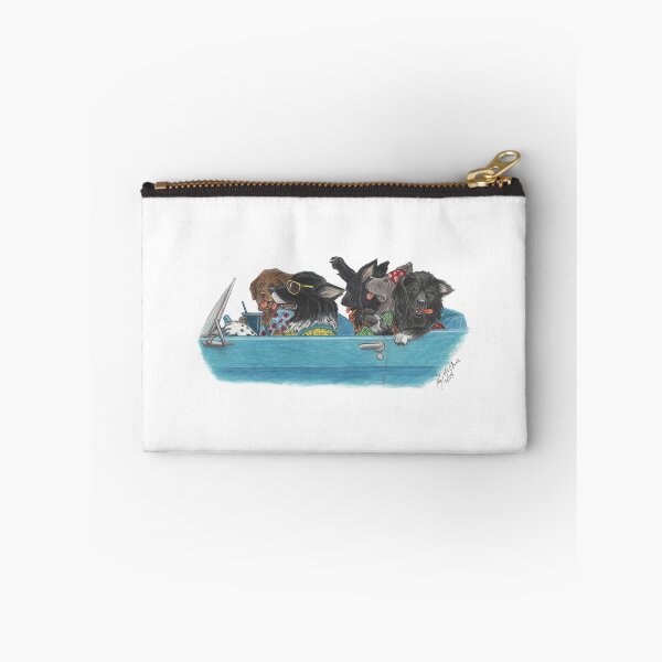 Item preview, Newfies on a Road Trip designed and sold by Peg Drew That.