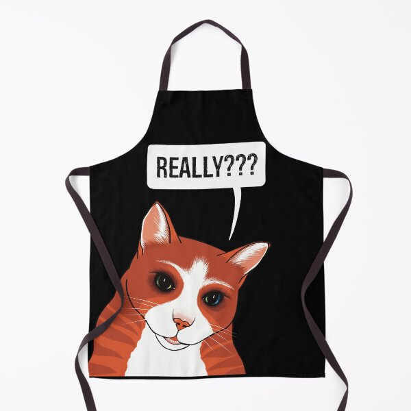 Item preview, Really? Cute Ginger cat watching you a bit worried designed and sold by marina63.