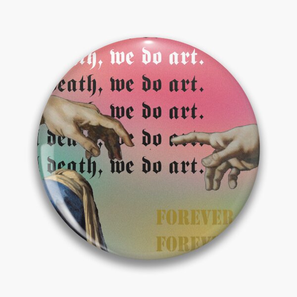 Item preview, 'Til Death, we do art. Forever Art. the creation of Adam.  designed and sold by TZBINOU.