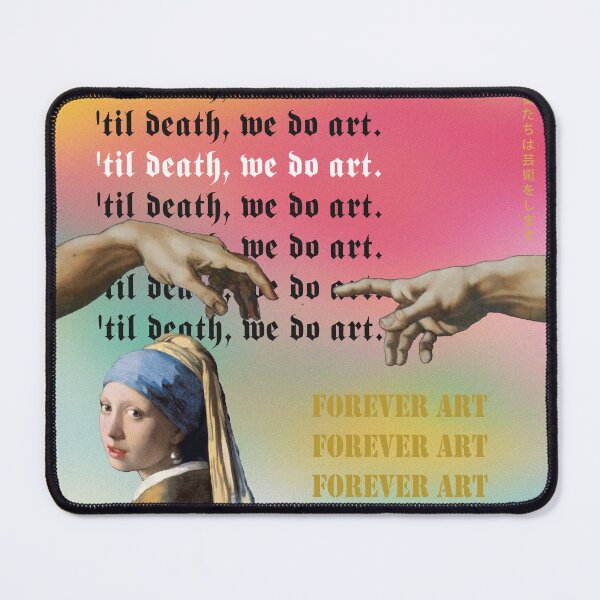 Item preview, 'Til Death, we do art. Forever Art. the creation of Adam.  designed and sold by TZBINOU.