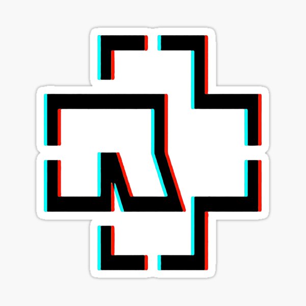 Logos Rock Band Sticker