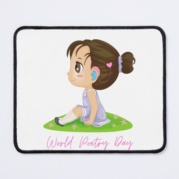 Item preview, World Poetry Day designed and sold by Yuki4art.