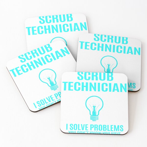 Item preview, Scrub Technician - I Solve Problems Job Gift designed and sold by melissaval2.