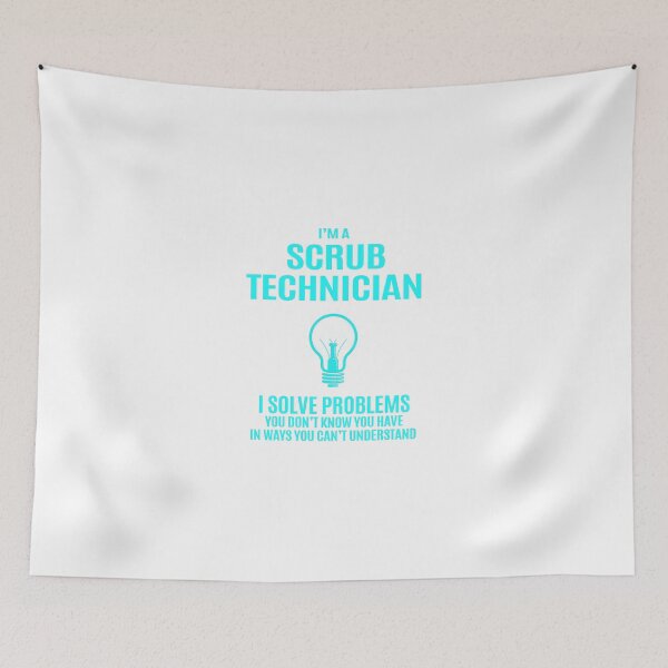 Item preview, Scrub Technician - I Solve Problems Job Gift designed and sold by melissaval2.