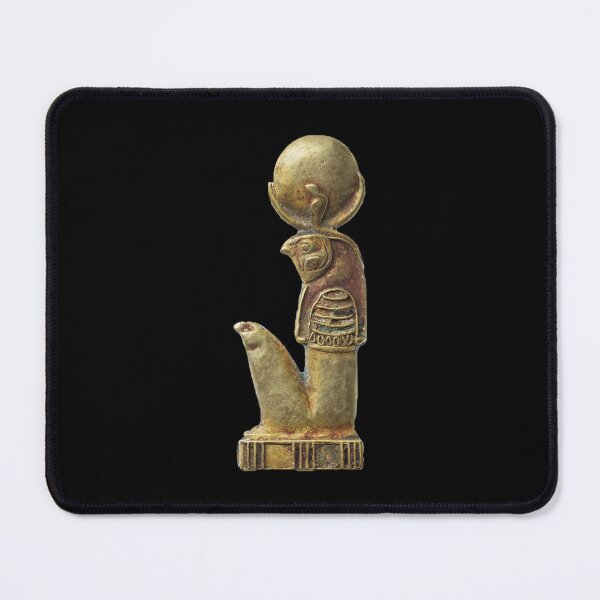 Item preview, Gold squatting figure of the moon god Khonsu designed and sold by DotorEaon.