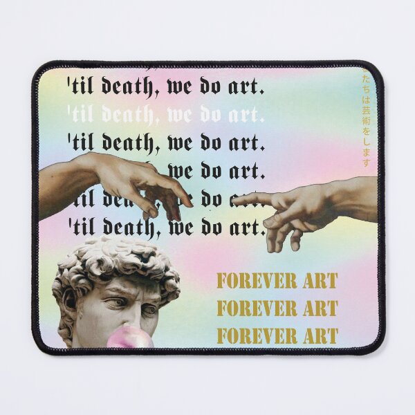 Item preview,  'Til Death, we do art. Forever Art.  designed and sold by TZBINOU.