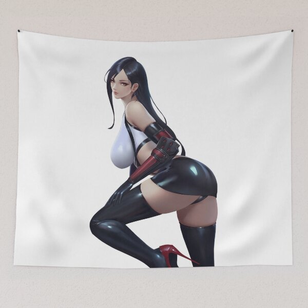 Item preview, Final Fantasy VII: Tifa Lockhart hot Black Latex designed and sold by Ecchi Girls Love.