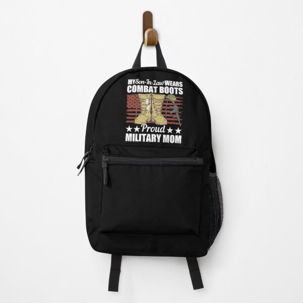 Item preview, Proud Military Mom Son In Law Veteran designed and sold by DadJokeDescript.