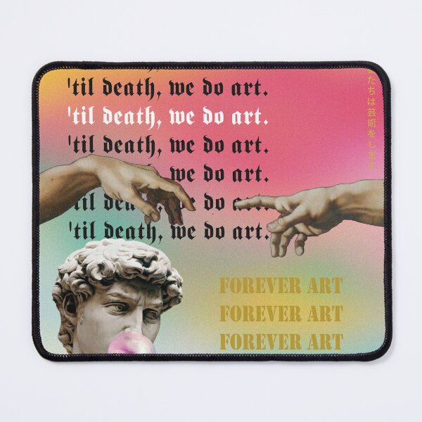 Item preview,  'Til Death, we do art. Forever Art. the creation of Adam.  designed and sold by TZBINOU.