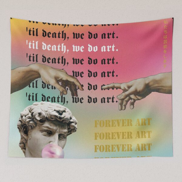 Item preview,  'Til Death, we do art. Forever Art. the creation of Adam.  designed and sold by TZBINOU.