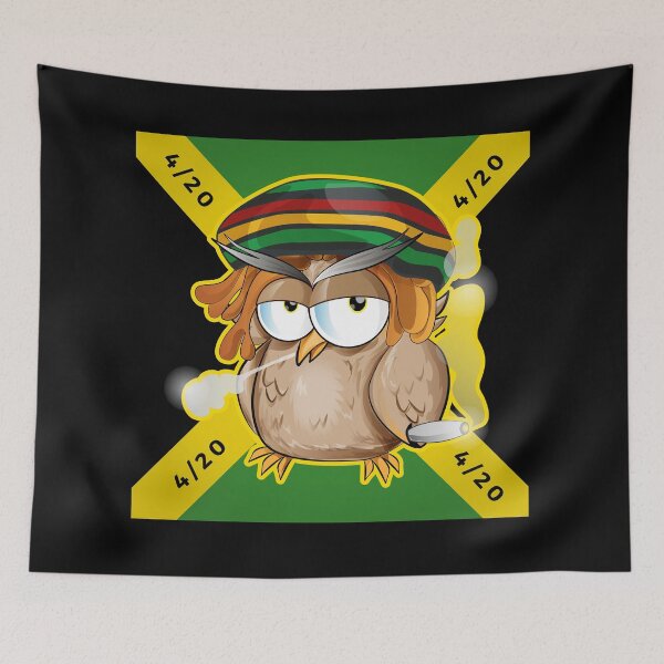 Item preview, 4/20 Jamaican owl.. designed and sold by keenikai.