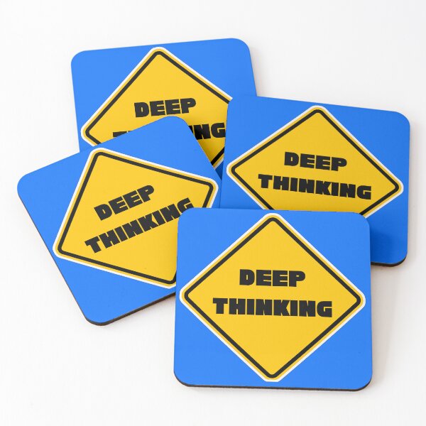Item preview, Deep Thinking designed and sold by PromoteProgress.