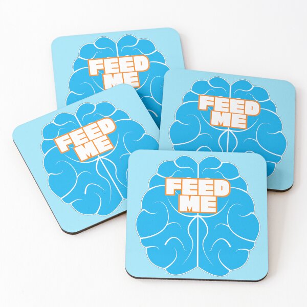 Item preview, Brain, Feed Me! designed and sold by PromoteProgress.