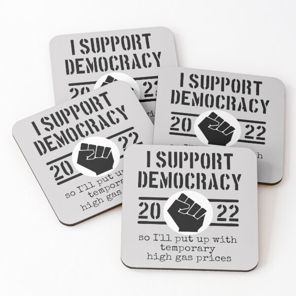 Item preview, I support Democracy  designed and sold by sandpiperstudio.