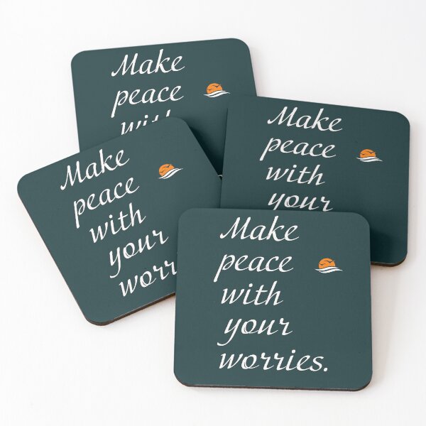 Item preview, Make peace with your worries. designed and sold by Plumtree81.